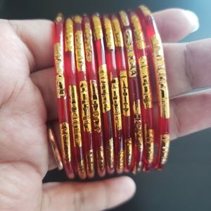 Glass bangles